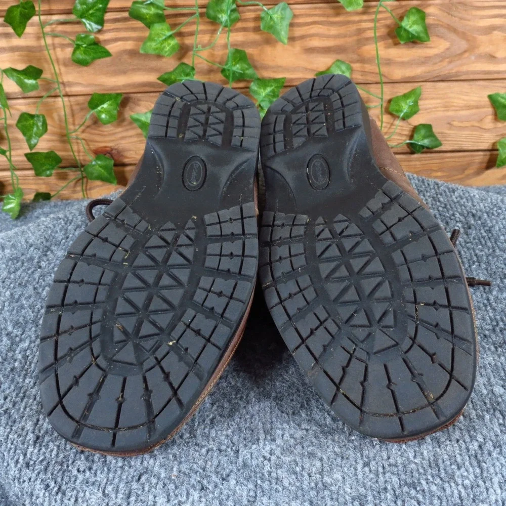 Dr. Scholl's Voyage Men Casual‎ Boat Shoe Size 10 Walking Comfort Brown Leather